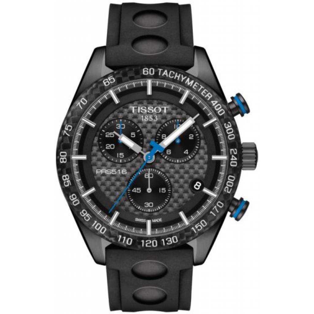 Reloj Tissot PRS 516 BLACK CHRONOGRAPH en la Tienda Online TISSOT by LatinSwiss