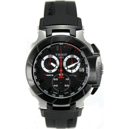 RELOJ TISSOT HOMBRE T048.417.27.057.00 T-RACE BLACK CHRONOGRAPH en la Tienda Online TISSOT by LatinSwiss