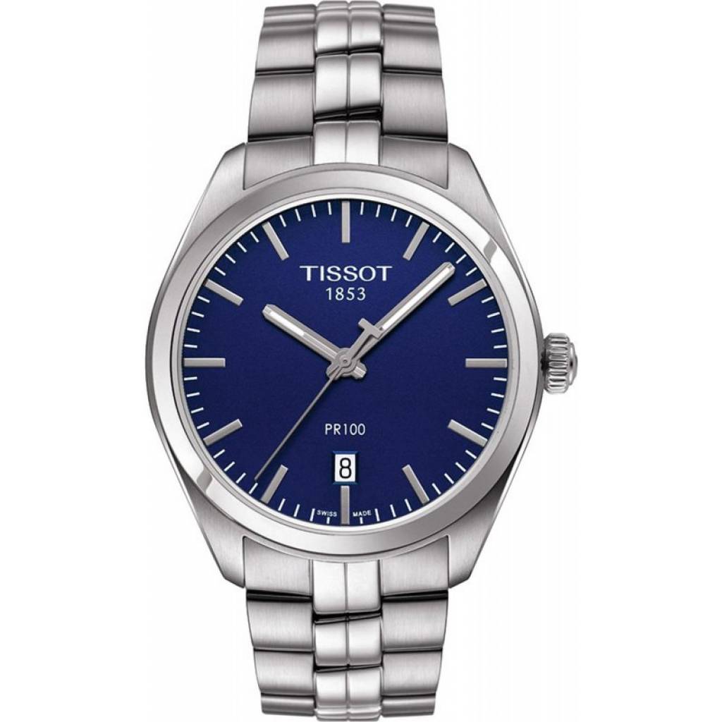 RELOJ TISSOT HOMBRE METAL BLUE CLASSIC PR100 T101.410.11.041.00